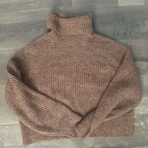 Old navy cropped cowl neck sweater